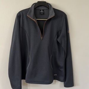 Kerrits Women’s Large, Gray Lightweight Fleece, Excellent Condition